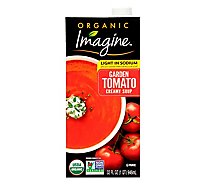 Imagine Organic Soup Creamy Garden Tomato Light In Sodium - 32 Fl. Oz.