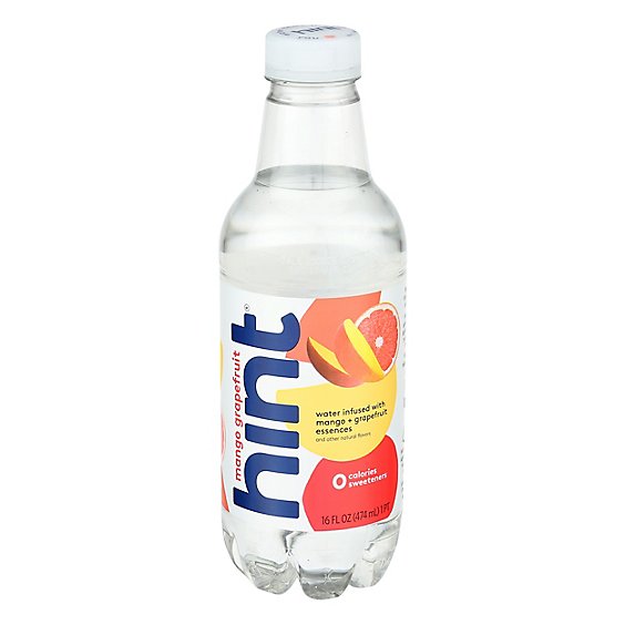 hint Water Infused With Mango Grapefruit - 16 Fl. Oz.
