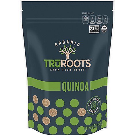 truRoots Organic Quinoa Whole Grain - 12 Oz