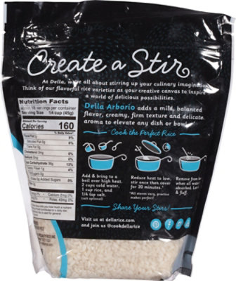 Della Rice White Arborio - 28 Oz - Image 6