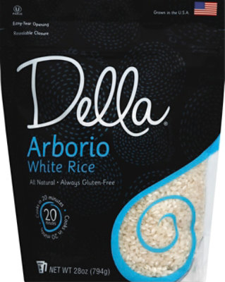 Della Rice White Arborio - 28 Oz - Image 2