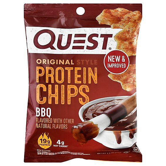Quest Protein Chips BBQ Flavor - 1.125 Oz