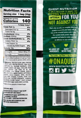 Quest Protein Chips Sour Cream & Onion Flavor - 1.125 Oz - Image 6