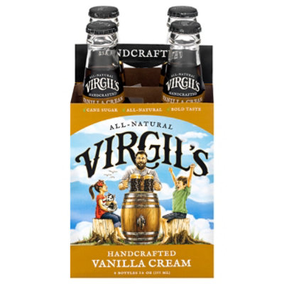 Virgils Soda Cream Soda - 4-12 Fl. Oz. - Image 3