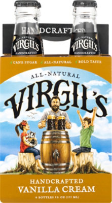 Virgils Soda Cream Soda - 4-12 Fl. Oz. - Image 2