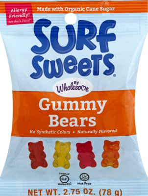 Surf Sweets Gummy Bears - 2.75 Oz