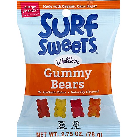 Surf Sweets Gummy Bears - 2.75 Oz