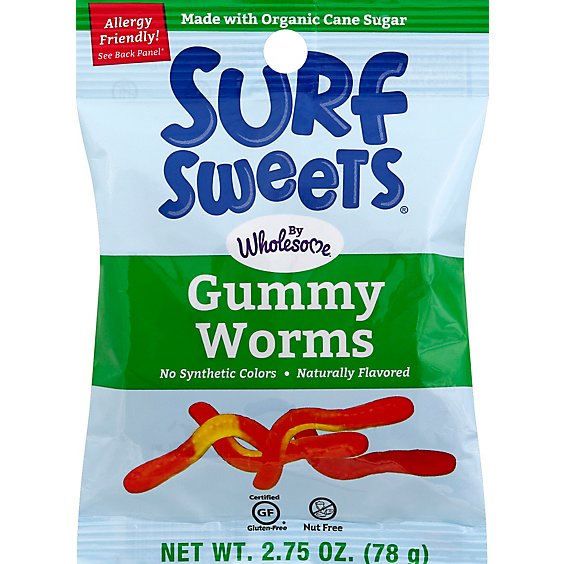 Surf Sweets Gummy Worms - 2.75 Oz