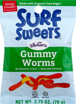 Surf Sweets Gummy Worms - 2.75 Oz