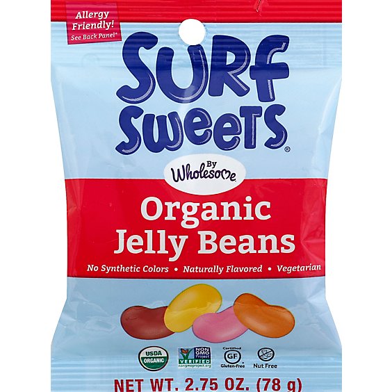 Surf Sweets Jelly Beans Organic - 2.75 Oz