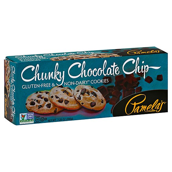 Pamelas Cookies Gluten-Free Chunky Chocolate Chip - 7.25 Oz