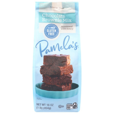 Pamelas Mix Brownie Irrsstbl Wf Gf - 16 Oz