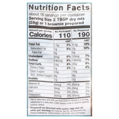 Pamelas Mix Brownie Irrsstbl Wf Gf - 16 Oz - Image 4