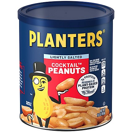 Planters Peanuts Cocktail Lightly Salted - 16 Oz - Image 3