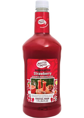 Master Of Mixes Mixer Daiquiri Margarita Strawberry - 1 Liter