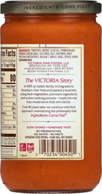 Victoria Sauce Tomato Vodka Jar - 24 Oz - Image 7
