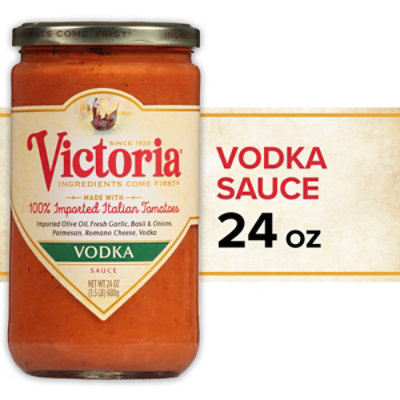 Victoria Sauce Tomato Vodka Jar - 24 Oz - Image 1