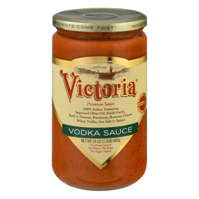  Victoria Sauce Tomato Vodka Jar - 24 Oz 