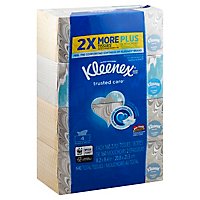 Kleenex Facial Tissue 2-Ply White Trusted Care Bundle Pack - 4-160 Count - Image 1