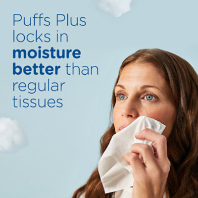 Puffs Plus Lotion White Facial Tissue - 3-124 Count - Image 6