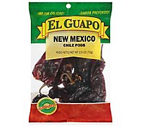 El Guapo Whole New Mexico Chili Pods (Chile Nuevo Mexico Entero) - 2.5 Oz