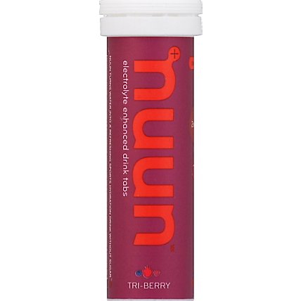 Nuun Active Hydration Sports Drink Tabs Portable Electrolyte Hydration Tri-Berry - 12 Count - Image 2
