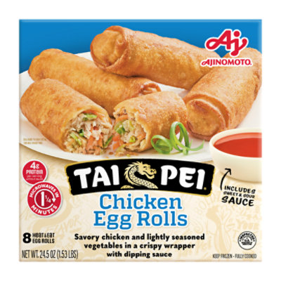 Tai Pei Chicken Egg Roll - 24 Oz - Image 1