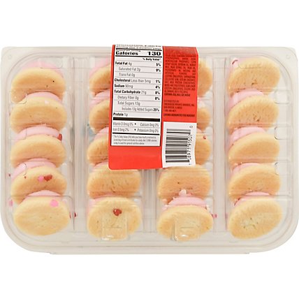 Bakery Cookies Mini Sugar Frosted Valentines Pink - 10.5 Oz - Image 6
