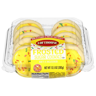 Bakery Cookies Frosted Yellow - Each