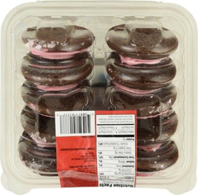 Bakery Cookies Frosted Pink Valentine Pastel Chocolate - Each - Image 5