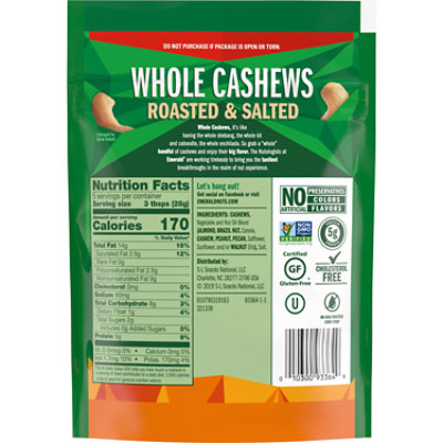 Emerald Whole Cashews - 5 Oz - Image 6