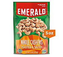 Emerald Cashews Roasted & Salted Whole - 5 Oz