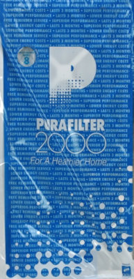 Purafilter 2000 Air Filter Performance Pollen & Allergen 10 X 20 X 1 Inch - Each - Image 2