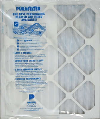 PuraFilter 2000 Air Filter Performance Pollen & Allergen 16 x 20 x 1 - Each - Image 3