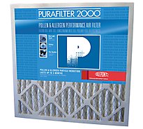 PuraFilter 2000 Air Filter Merv 8 16 x 25 x 1 - Each