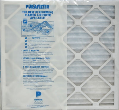 PuraFilter 2000 Air Filter Merv 8 Pollen & Allergen 20 x 20 x 1 - Each - Image 3