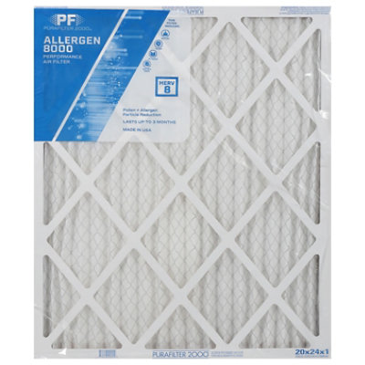Purafilter 2000 Air Filter Merv 8 20 x 24 x 1 Inch - Each - Image 2
