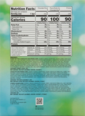 Signature SELECT Granola Bars Chewy Variety Pack 10 Count - 8.4 Oz - Image 5