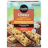 Signature SELECT Granola Bars Chewy Variety Pack 10 Count - 8.4 Oz - Image 1