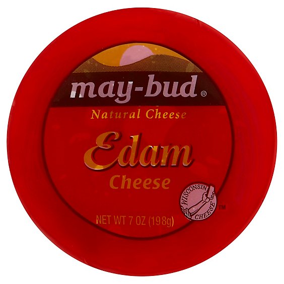 May-Bud Cheese Edam Round - 7 Oz