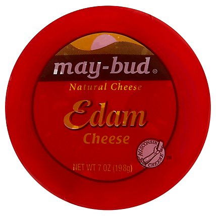 May-Bud Cheese Edam Round - 7 Oz - Image 1