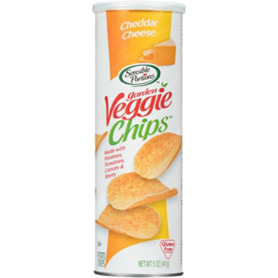Sensible Portions Garden Veggie Chips Cheddar Cheese - 5 Oz - Image 2