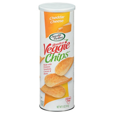 Sensible Portions Garden Veggie Chips Cheddar Cheese - 5 Oz