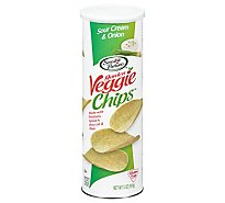 Sensible Portions Garden Veggie Chips Sour Cream & Onion - 5 Oz