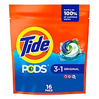 Tide Pods Original Liquid Laundry Detergent Pacs - 16 Count - Image 2