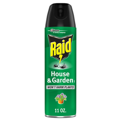 Raid House And Garden Insect Killer Insecticide Aerosol Spray - 11 Oz - Image 2