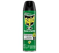 Raid House & Garden Insect Killer Insecticide Aerosol Spray - 11 Oz