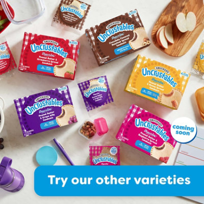 Smuckers Uncrustables Sandwich Chocolate Flavored Hazelnut Spread 4 Count - 7.2 Oz - Image 7