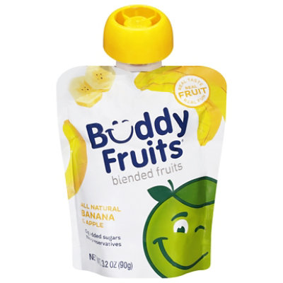 Buddy Fruits Original Pure Blended Fruit Apple & Banana - 3.2 Fl. Oz. - Image 2