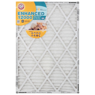 ARM & HAMMER Air Filter Enhanced 12000 Allergen 20 X 30 X 1 Inch - Each - Image 3